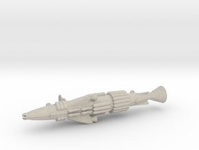Nevian Scout Ship in Natural Sandstone