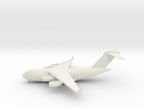 Boeing C-17 Globemaster III in White Natural Versatile Plastic: 6mm