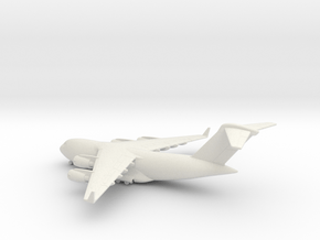 Boeing C-17 Globemaster III in White Natural Versatile Plastic: 1:500
