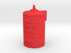 Robotic Insecticide Spray in Red Processed Versatile Plastic