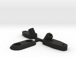 MINI-B Front Wing Mount in Black Premium Versatile Plastic