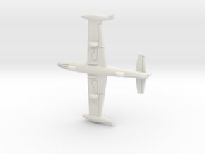 F84 Thunderjet (with support legs) in White Natural Versatile Plastic