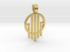 Source [pendant] in Polished Brass