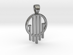Source [pendant] in Polished Silver