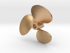 PT propeller 35th scale in Natural Bronze
