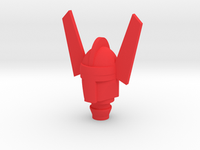 Acroyear Head Type S in Red Processed Versatile Plastic: Medium