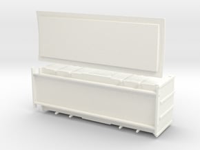 F2d - Swedish train heating wagon in White Processed Versatile Plastic