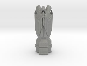 Triple Cultists Statue miniature model fantasy dnd in Gray PA12