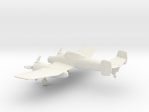 Grumman XF5F-2 Skyrocket in White Natural Versatile Plastic: 1:64 - S