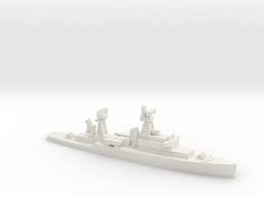 FGS Scheer (Radar training ship), 1/2400 in White Natural Versatile Plastic