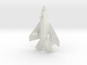 Boeing F-32A JSF Production Model (w/Landing Gear) in White Natural Versatile Plastic: 6mm