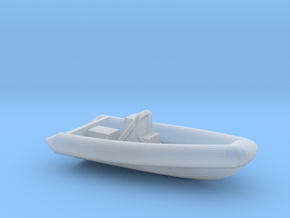 RHIB, no outboard engine (1:350) in Smooth Fine Detail Plastic