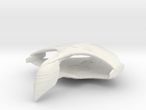 Romulan D'deridex Class 1/2500 in White Natural Versatile Plastic
