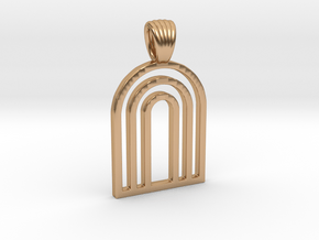 Arks [Pendant] in Polished Bronze
