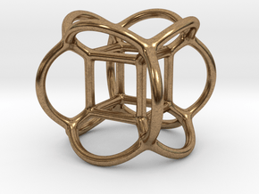 Soap Bubble Cube (from $12.50) in Natural Brass: Small