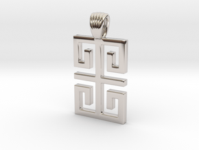 Greek style shape [Pendant] in Platinum