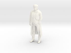 Columbo with Cigar - Peter Falk - 1:18 in White Processed Versatile Plastic