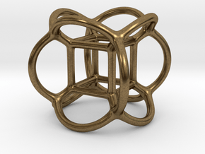 Soap Bubble Cube (from $12.50) in Natural Bronze: Small