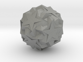 06. Snub Icosidodecadodecahedron - 1In in Gray PA12