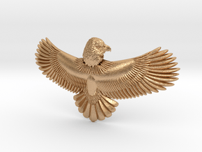 Eagle_flight-LR in Natural Bronze