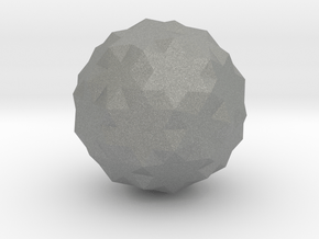 08. Small Snub Icosicosidodecahedron - 1 In in Gray PA12