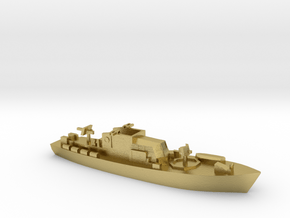 UK Harbour Defence Motor Launch 1:285 WW2 in Natural Brass