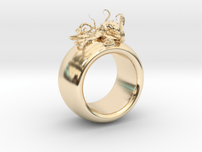 Oktopus-Ring-HR in 14K Yellow Gold