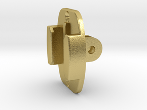 Quick Release Mount Adapter for GoPro to GoPro  in Natural Brass