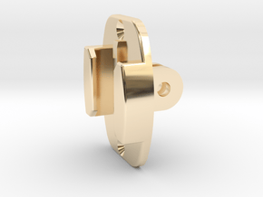 Quick Release Mount Adapter for GoPro to GoPro  in 14k Gold Plated Brass