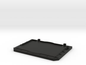 PhluoroBox Plate Holder in Black Natural Versatile Plastic