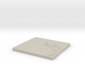 Model of Curry Draw in Natural Sandstone