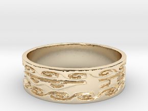 Return With Honor #5 (Size 5) in 14K Yellow Gold