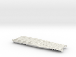 1/700 Carrier Seydlitz (Weser) Hangar Deck Front in White Natural Versatile Plastic