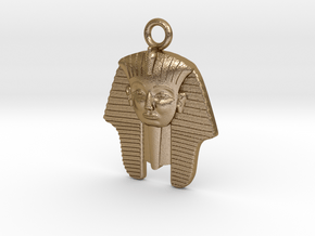 Pharaoh Pendant in Polished Gold Steel