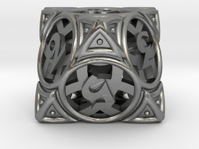 D8 Balanced - Celtic Cross in Natural Silver