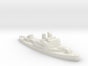 USCGC Wind class icebreaker 1:2500 WW2 in White Natural Versatile Plastic