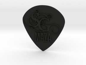 Sacred Goove MAZA Guitar Pick (UNOFFICIAL Replica) in Black Premium Versatile Plastic: d10