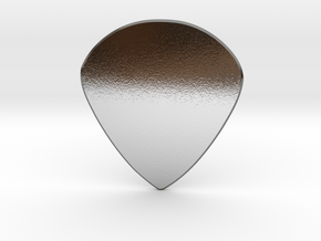 Sacred Goove MAZA Guitar Pick (UNOFFICIAL Replica) in Polished Silver: d00