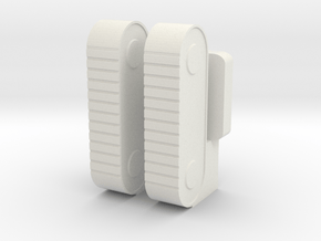 Terrobot Type S in White Natural Versatile Plastic: Small