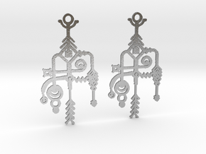  Lightweight Recycled Gateway Earrings  in Natural Silver