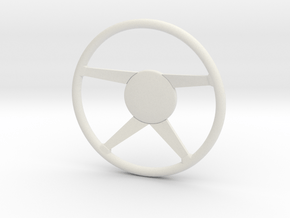 Cytra CB Steering Wheel (Lenkrad) V06 in White Natural Versatile Plastic
