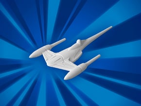 (MMch) N-1 Starfighter in White Natural Versatile Plastic