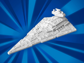 (MMch) Xyston Star Destroyer in White Natural Versatile Plastic