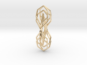 A-LINE Honeytwin, Pendant in 14K Yellow Gold