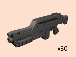 1/35 M41 pulse rifle in Tan Fine Detail Plastic