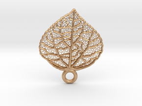 Leaf-Struktur-Disp in Natural Bronze