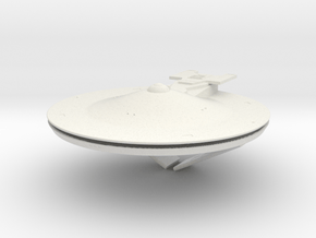 1000 Mars class saucer parts in White Natural Versatile Plastic