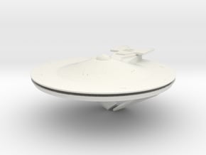 1000 Mars class saucer parts in White Natural Versatile Plastic