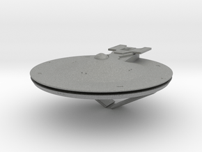 1000 Mars class saucer parts in Gray PA12