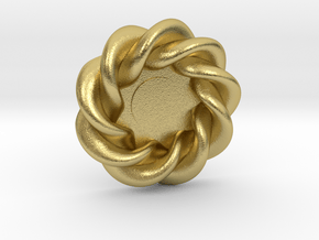 Supertorus-40mm in Natural Brass